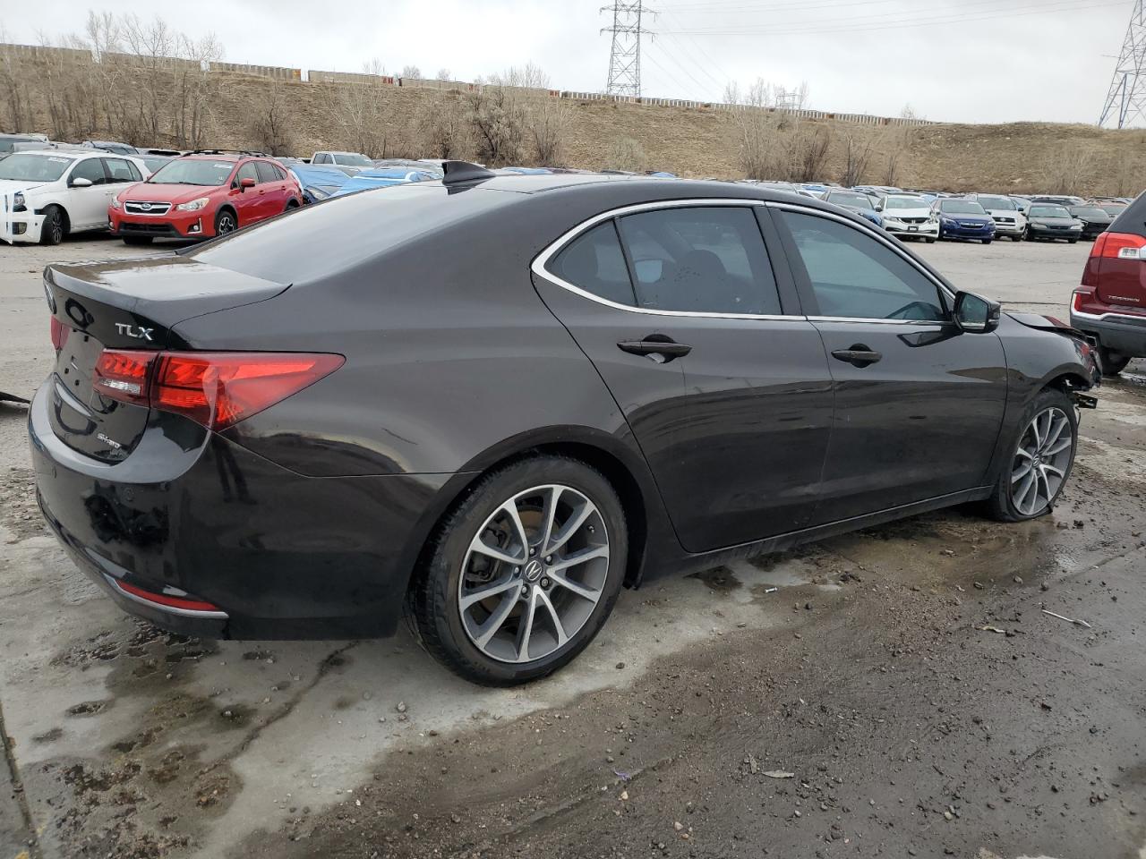 2016 Acura TLX VIN 19UUB3F79GA003650 Copart auction photo, front end damage thumbnail 3