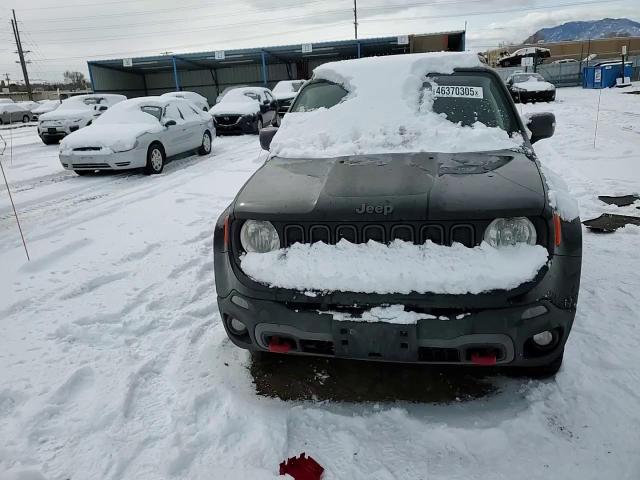 2018 Jeep Renegade VIN ZACCJBCB2JPH81604 Copart auction photo, rear end / side damage thumbnail 11