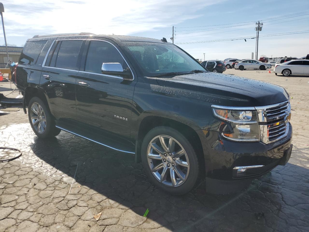 2015 Chevrolet Tahoe VIN 1GNSKCKC5FR281493 Copart auction photo, rear end damage thumbnail 4