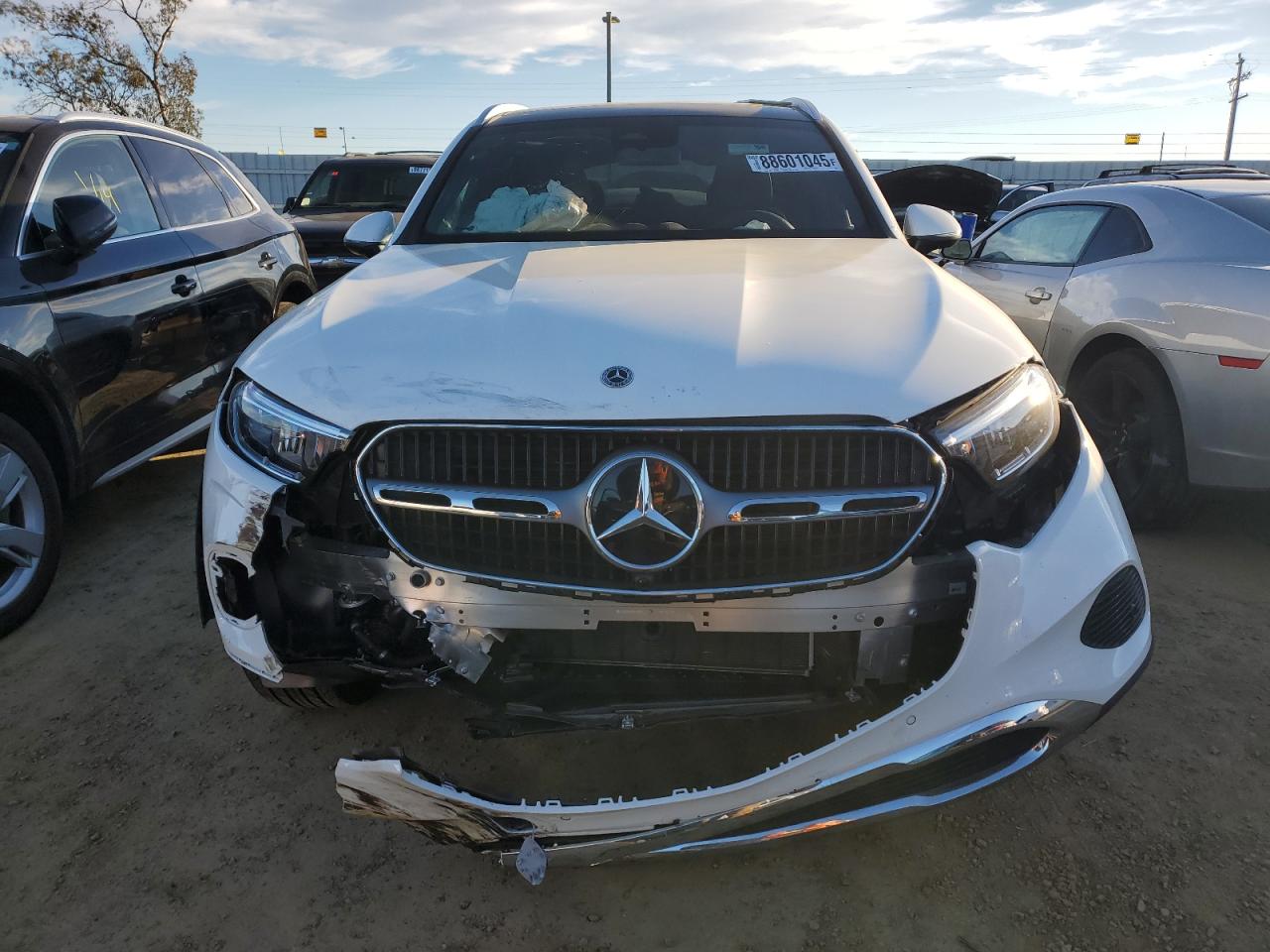 2024 Mercedes-Benz GLC VIN W1NKM4GB5RF160633 Copart auction photo, front end / mechanical damage thumbnail 5