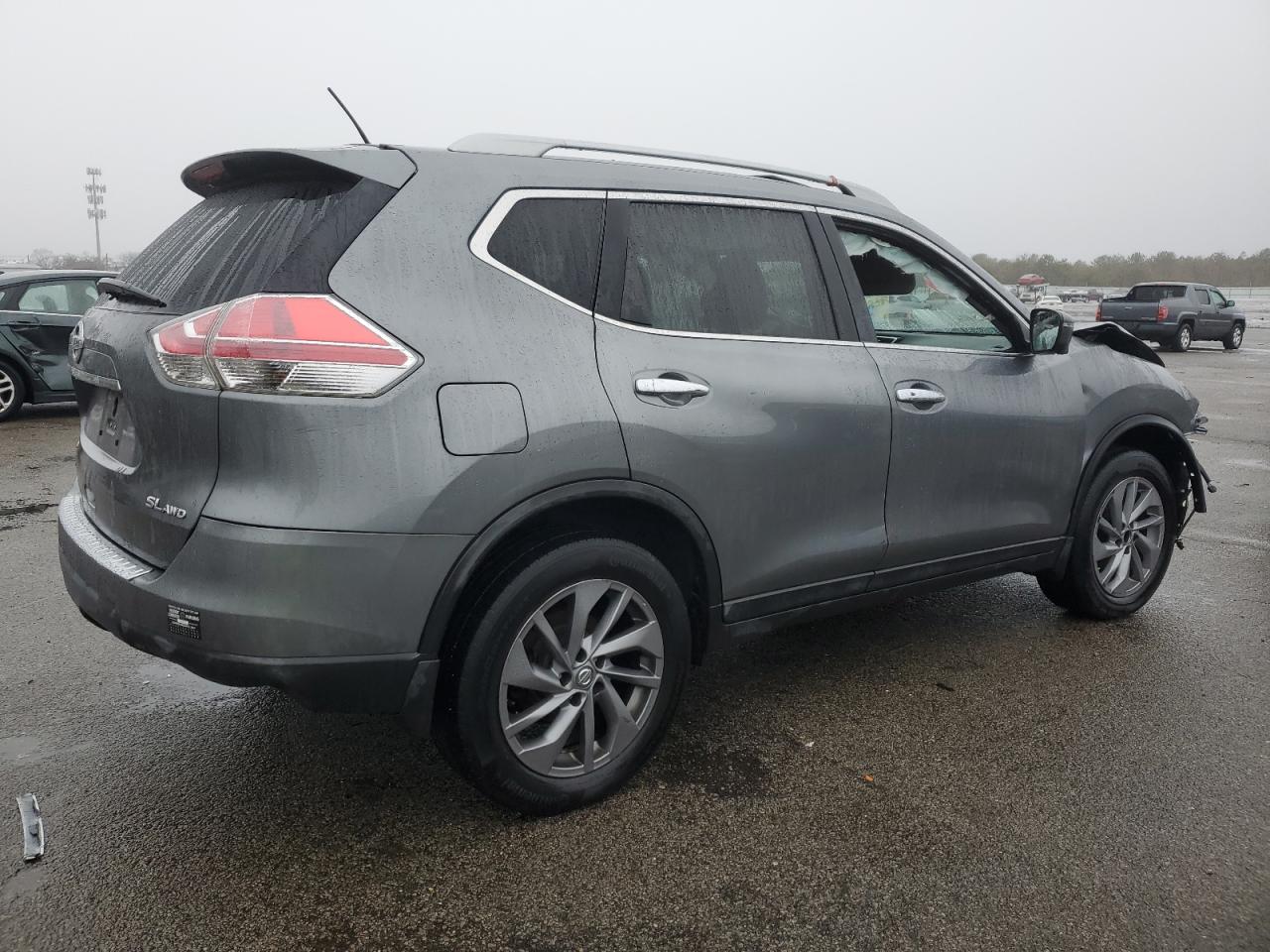 2016 Nissan Rogue VIN 5N1AT2MV5GC741195 Copart auction photo, front end / minor dent/scratches damage thumbnail 3