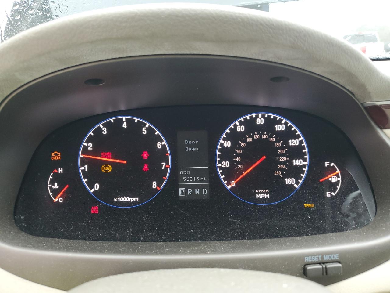 2007 Hyundai Azera VIN KMHFC46F17A231820 Copart auction photo, rear end / side damage thumbnail 9