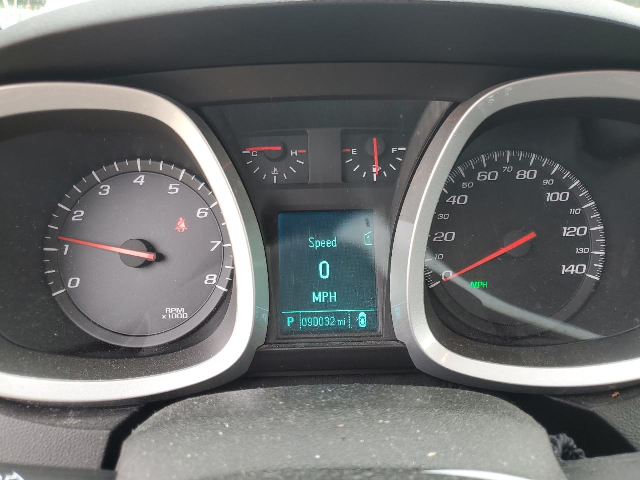 2012 Chevrolet Equinox VIN 2GNALPEK1C1153632 Copart auction photo, front end damage thumbnail 9