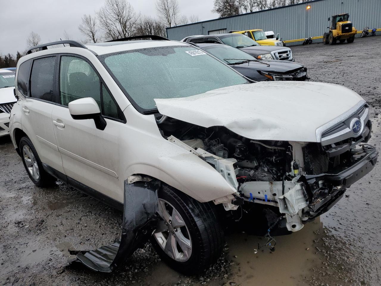 2015 Subaru Forester VIN JF2SJADC4FH469393 Copart auction photo, rear end / front end damage thumbnail 4