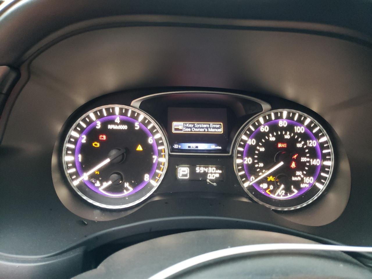 2020 Infiniti QX60 VIN 5N1DL0MN8LC510223 Copart auction photo, front end damage thumbnail 9