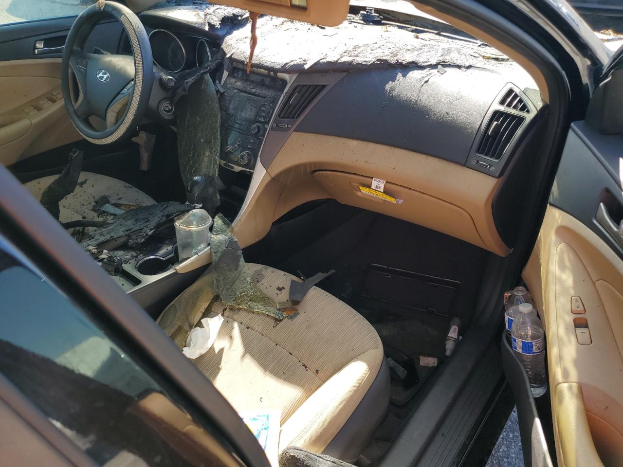 2013 Hyundai Sonata VIN 5NPEB4AC1DH699440 Copart auction photo, burn - engine / burn - interior damage thumbnail 8