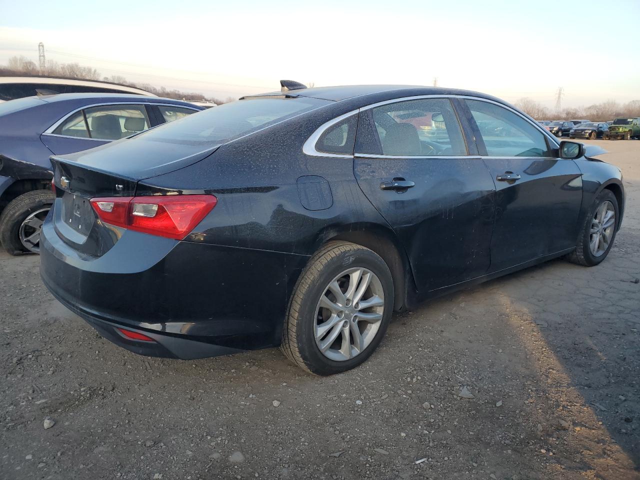 2017 Chevrolet Malibu VIN 1G1ZE5ST8HF218945 Copart auction photo, front end damage thumbnail 3