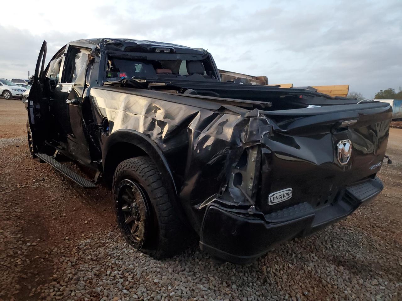 2021 RAM 2500 VIN 3C6UR5GL5MG606004 Copart auction photo, rollover damage thumbnail 2