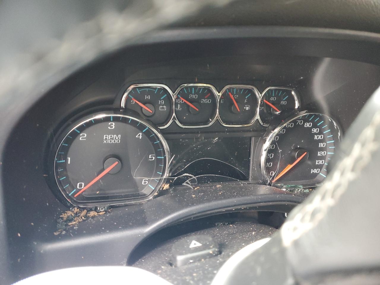 2015 Chevrolet Silverado VIN 3GCUKSECXFG368992 Copart auction photo, all over / rollover damage thumbnail 9