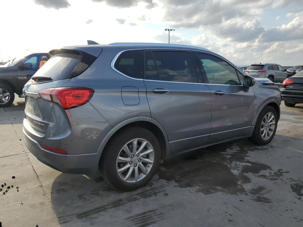 2020 Buick Envision VIN LRBFXCSA2LD213377 Copart auction photo, front end damage thumbnail 3
