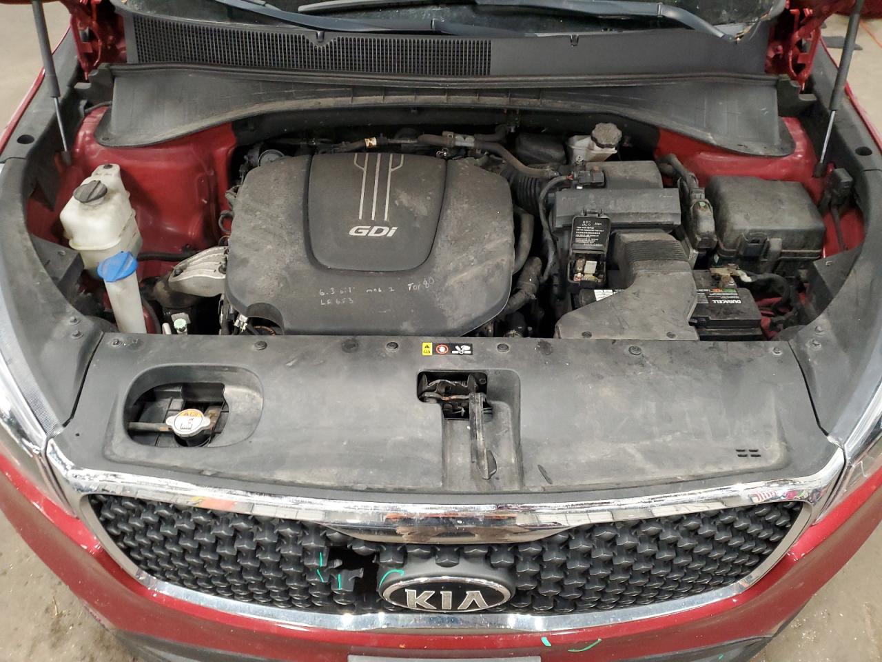 2016 KIA Sorento VIN 5XYPGDA5XGG110683 Copart auction photo, vandalism / all over damage thumbnail 12