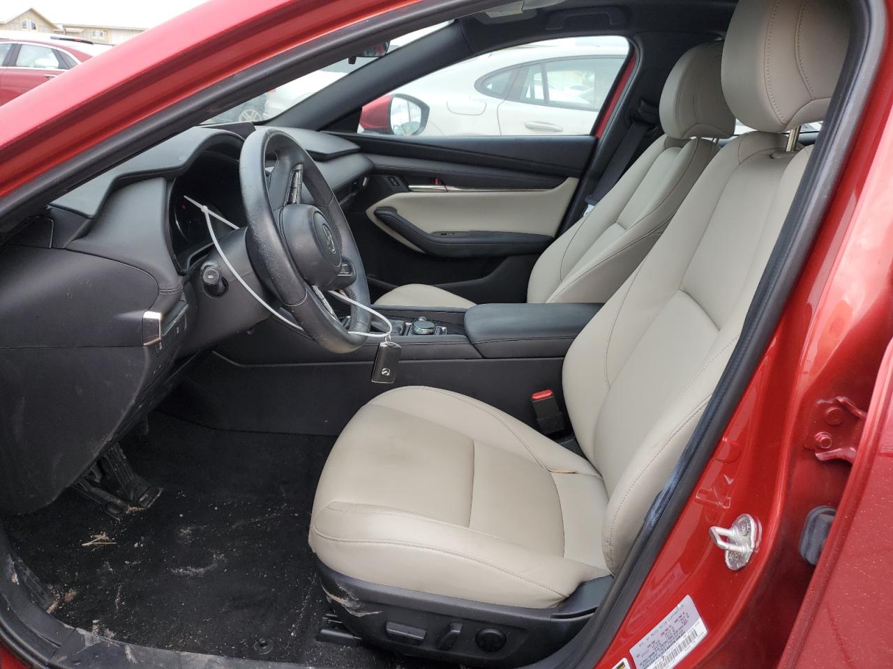 2021 Mazda 3 VIN JM1BPALL5M1301234 Copart auction photo, water/flood damage thumbnail 7