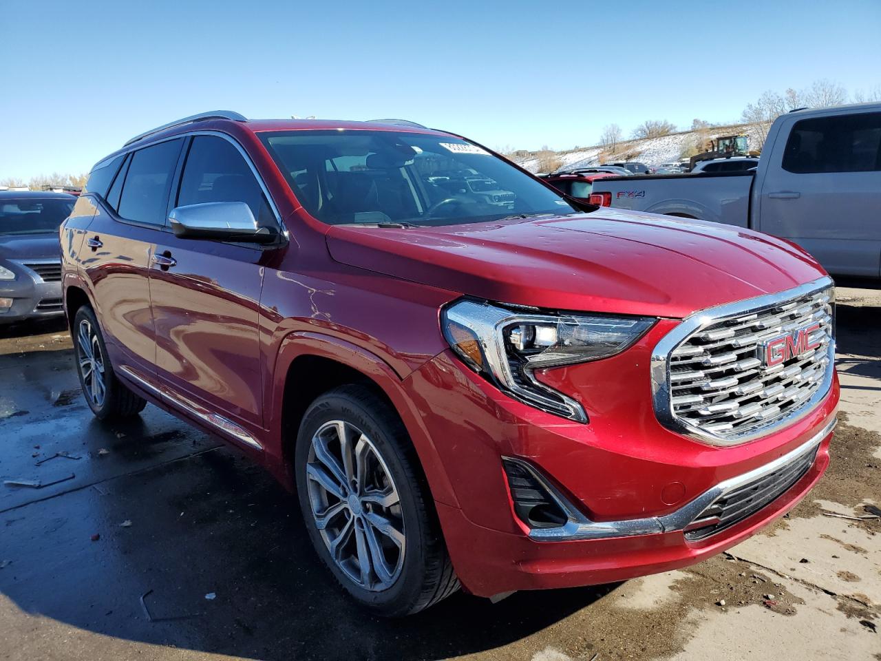 2018 GMC Terrain VIN 3GKALXEX7JL222635 Copart auction photo, hail damage thumbnail 4