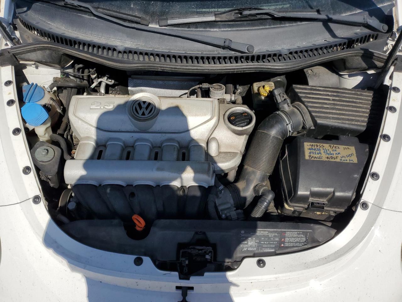 2010 Volkswagen Beetle VIN 3VWRW3AG3AM026607 Copart auction photo, front end / side damage thumbnail 11