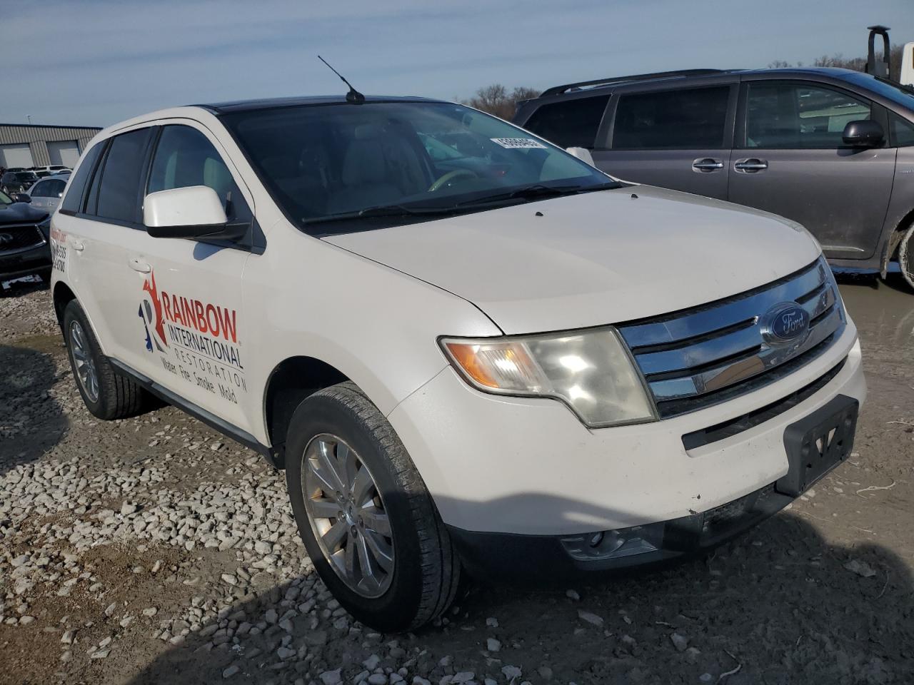 2010 Ford Edge VIN 2FMDK4JC5ABA89152 Copart auction photo, rear end damage thumbnail 4