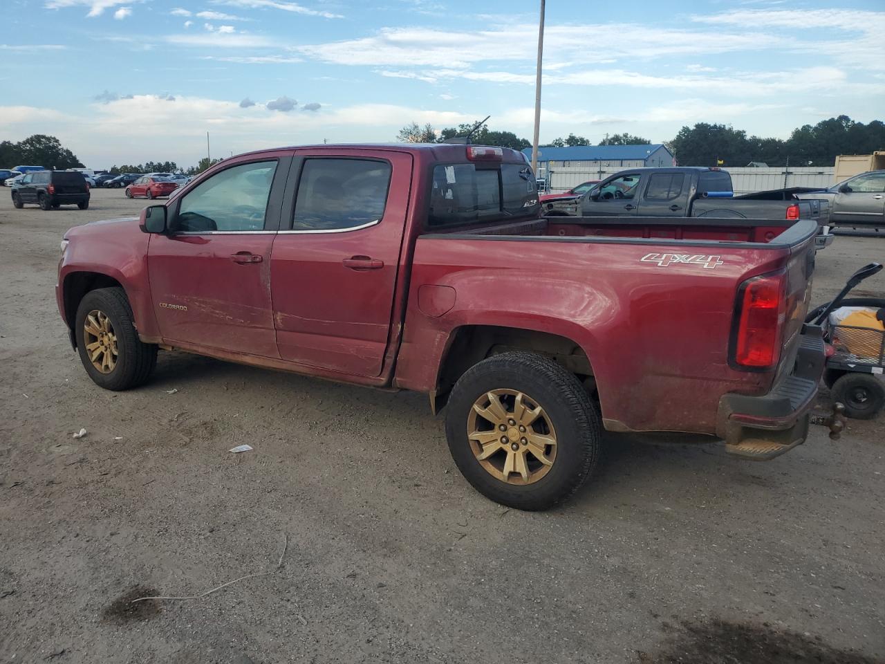 2018 Chevrolet Colorado VIN 1GCGTCEN6J1120800 Copart auction photo, side damage thumbnail 2