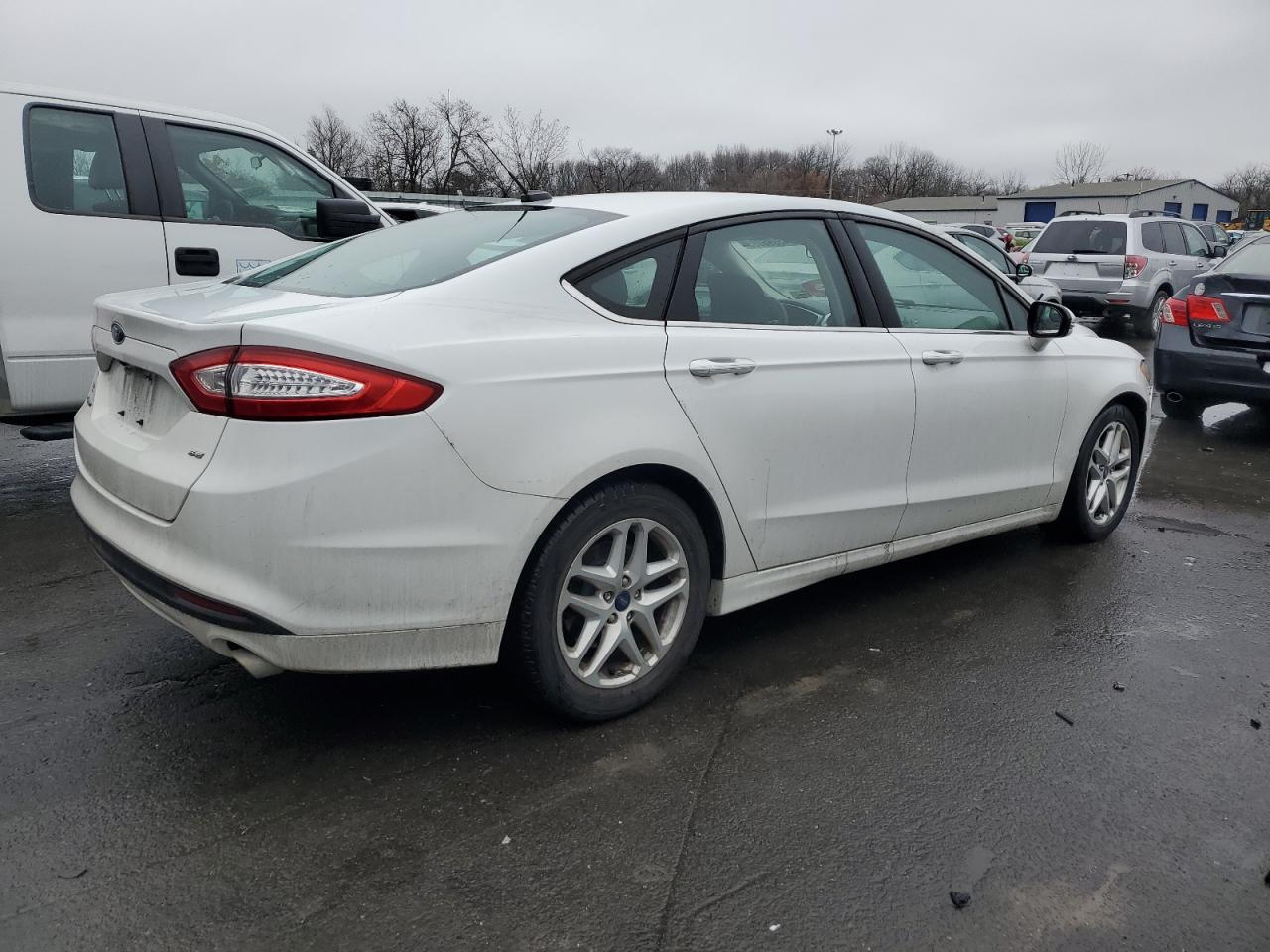 2015 Ford Fusion VIN 3FA6P0H78FR301265 Copart auction photo, front end / side damage thumbnail 3