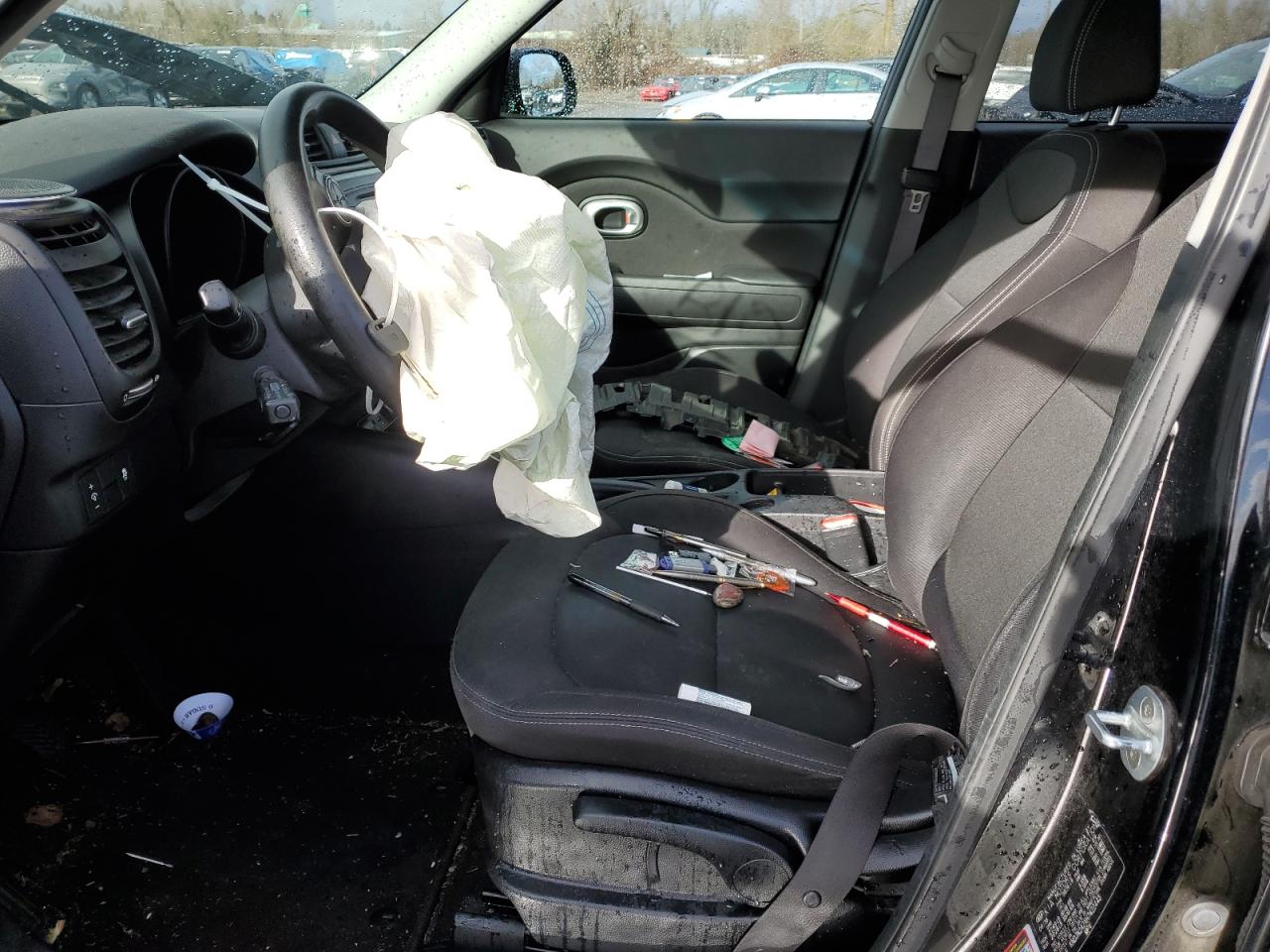 2017 KIA Soul VIN KNDJN2A2XH7422443 Copart auction photo, front end damage thumbnail 7