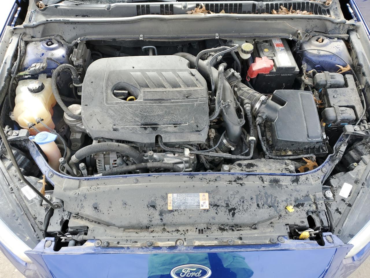 2014 Ford Fusion VIN 3FA6P0HD3ER375505 Copart auction photo, side / hail damage thumbnail 11