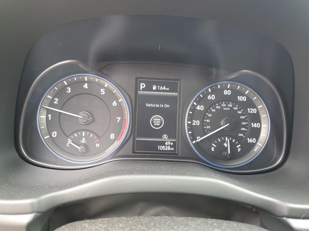 2022 Hyundai Kona VIN KM8K62AB2NU916712 Copart auction photo, water/flood damage thumbnail 9