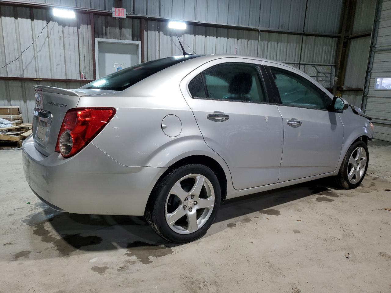 2013 Chevrolet Sonic VIN 1G1JE5SH6D4102528 Copart auction photo, front end damage thumbnail 3