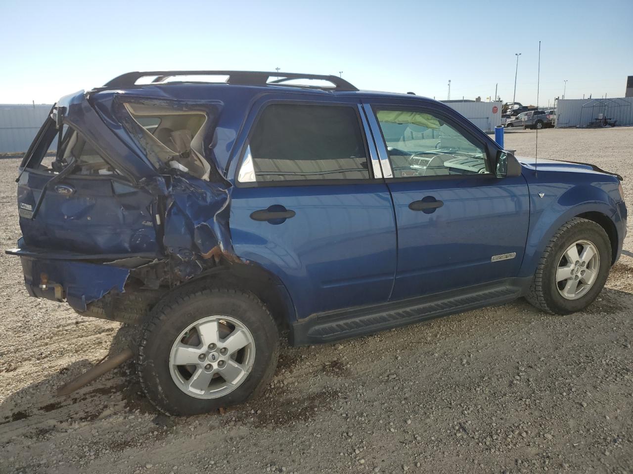 2008 Ford Escape VIN 1FMCU93188KA40168 Copart auction photo, rear end / undercarriage damage thumbnail 3