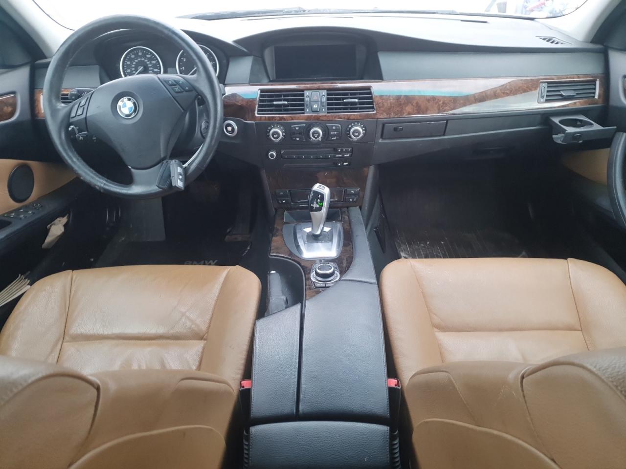 2009 BMW 5er VIN WBAPT73549CX02482 Copart auction photo, mechanical damage thumbnail 8