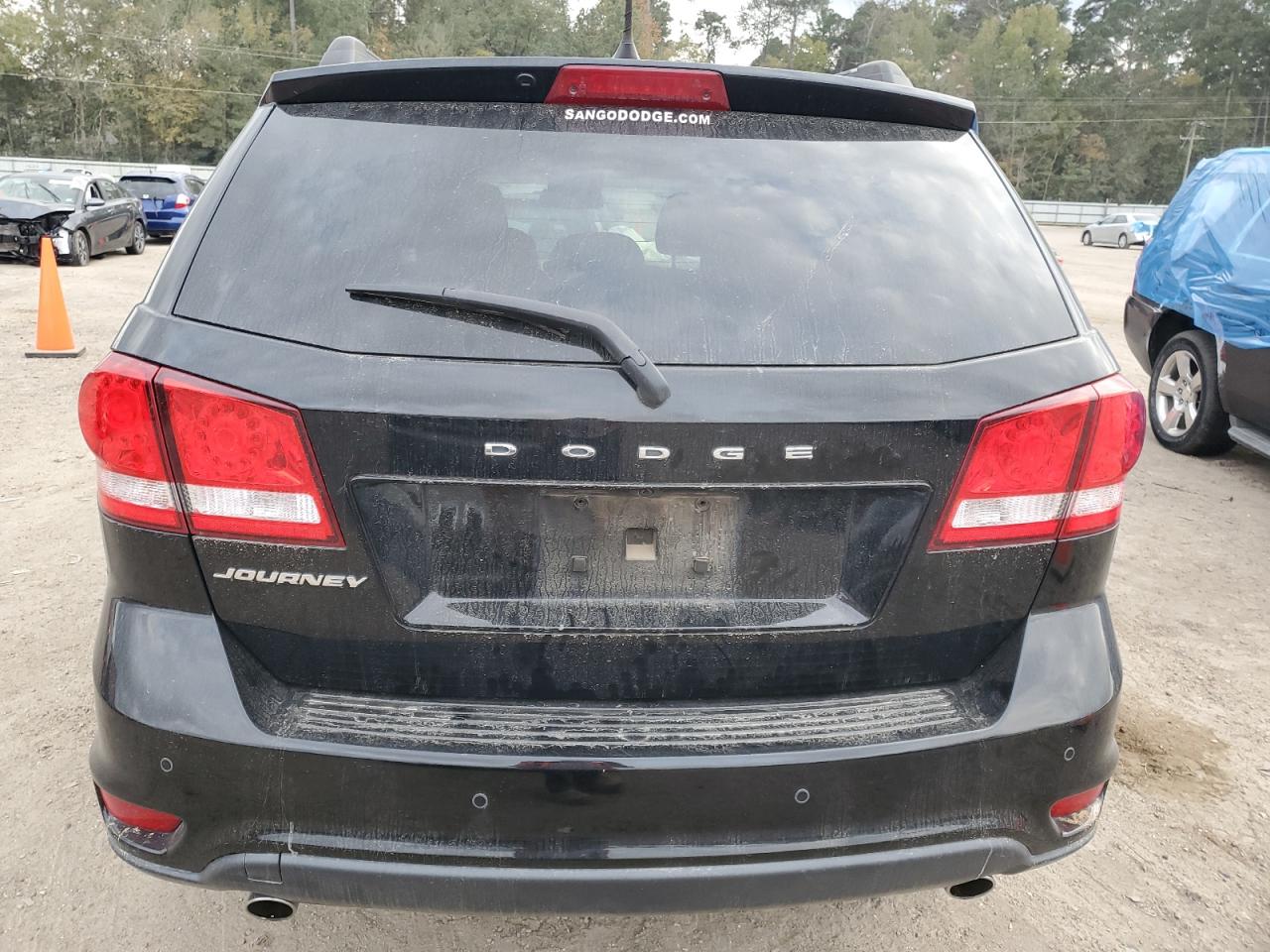 2019 Dodge Journey VIN 3C4PDCBG1KT861076 Copart auction photo, frame damage / front end damage thumbnail 6