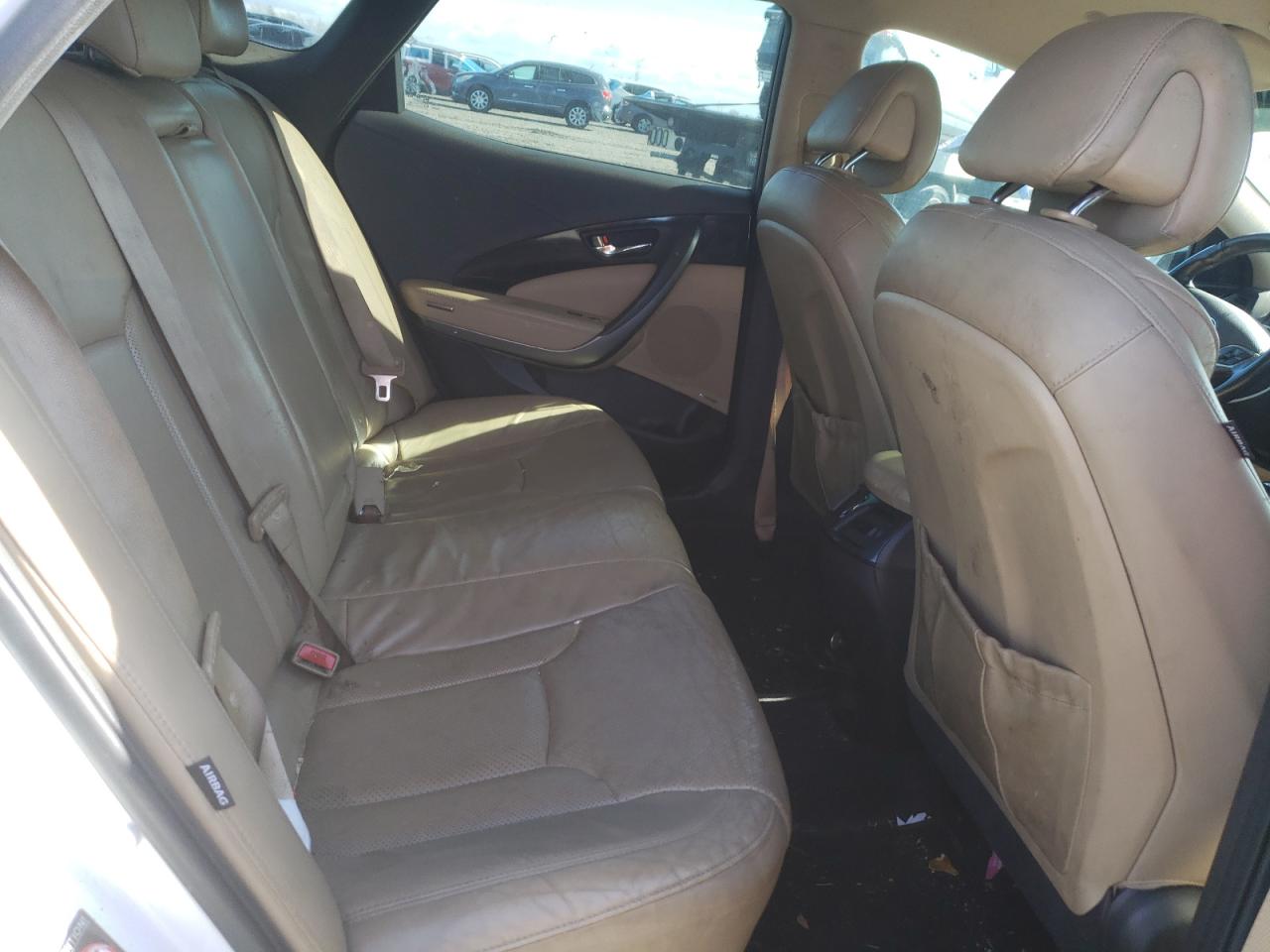 2012 Hyundai Azera VIN KMHFG4JG5CA153587 Copart auction photo, side / front end damage thumbnail 10