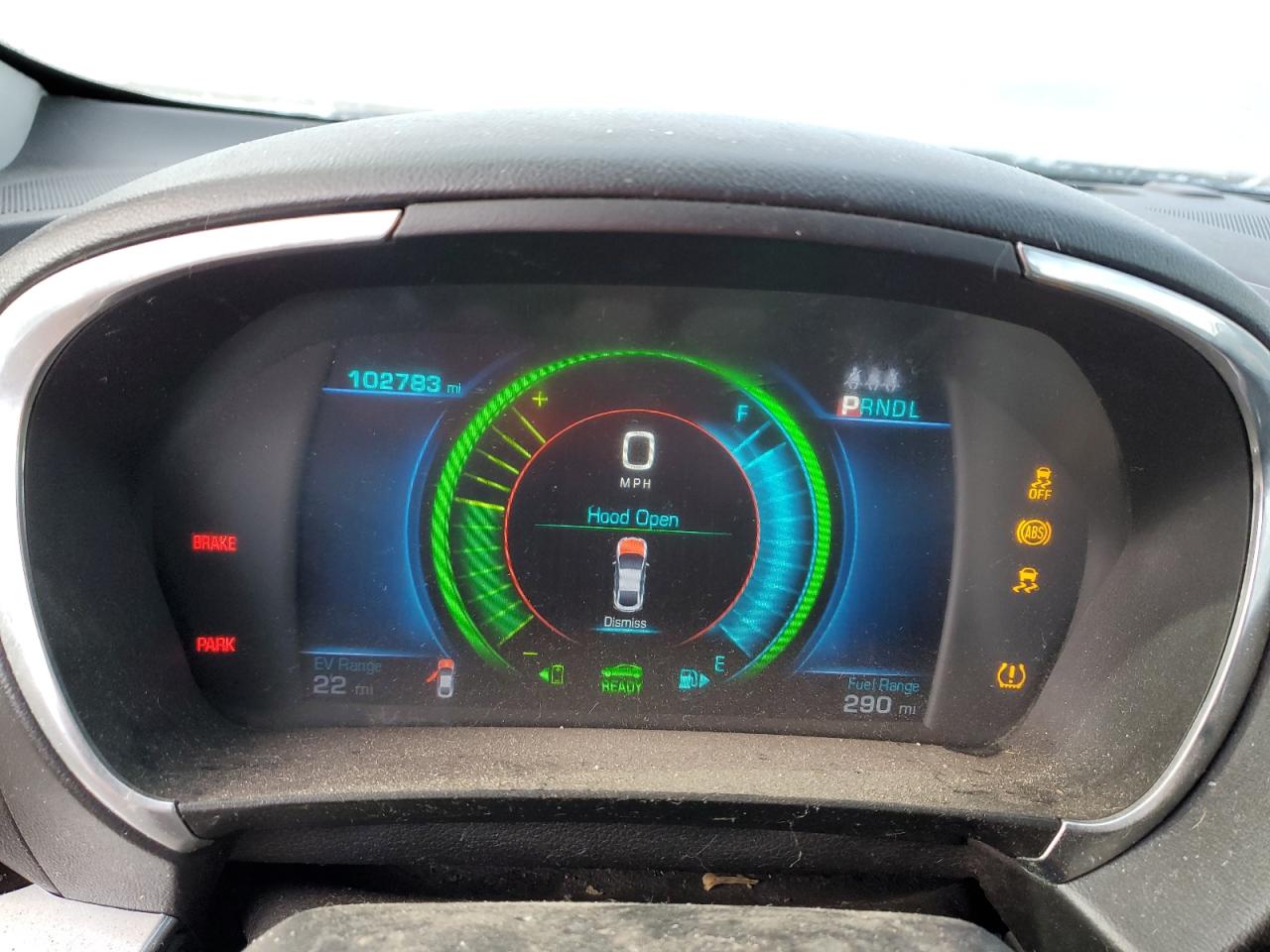 2016 Chevrolet Volt VIN 1G1RD6S58GU111544 Copart auction photo, water/flood damage thumbnail 9