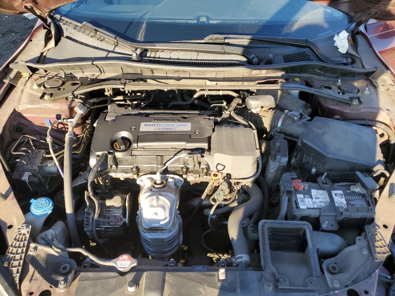 2014 Honda Accord VIN 1HGCR2F80EA113204 Copart auction photo, front end damage thumbnail 11