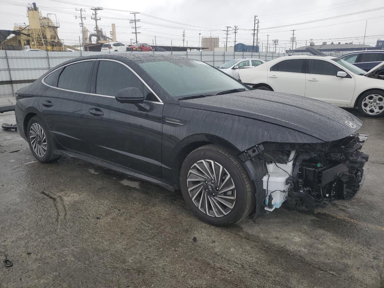 2025 Hyundai Sonata VIN KMHL54JJ6SA106460 Copart auction photo, front end damage thumbnail 4