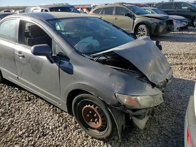 2010 Honda Civic VIN 2HGFA1F55AH307615 Copart auction photo, front end / rear end damage thumbnail 10