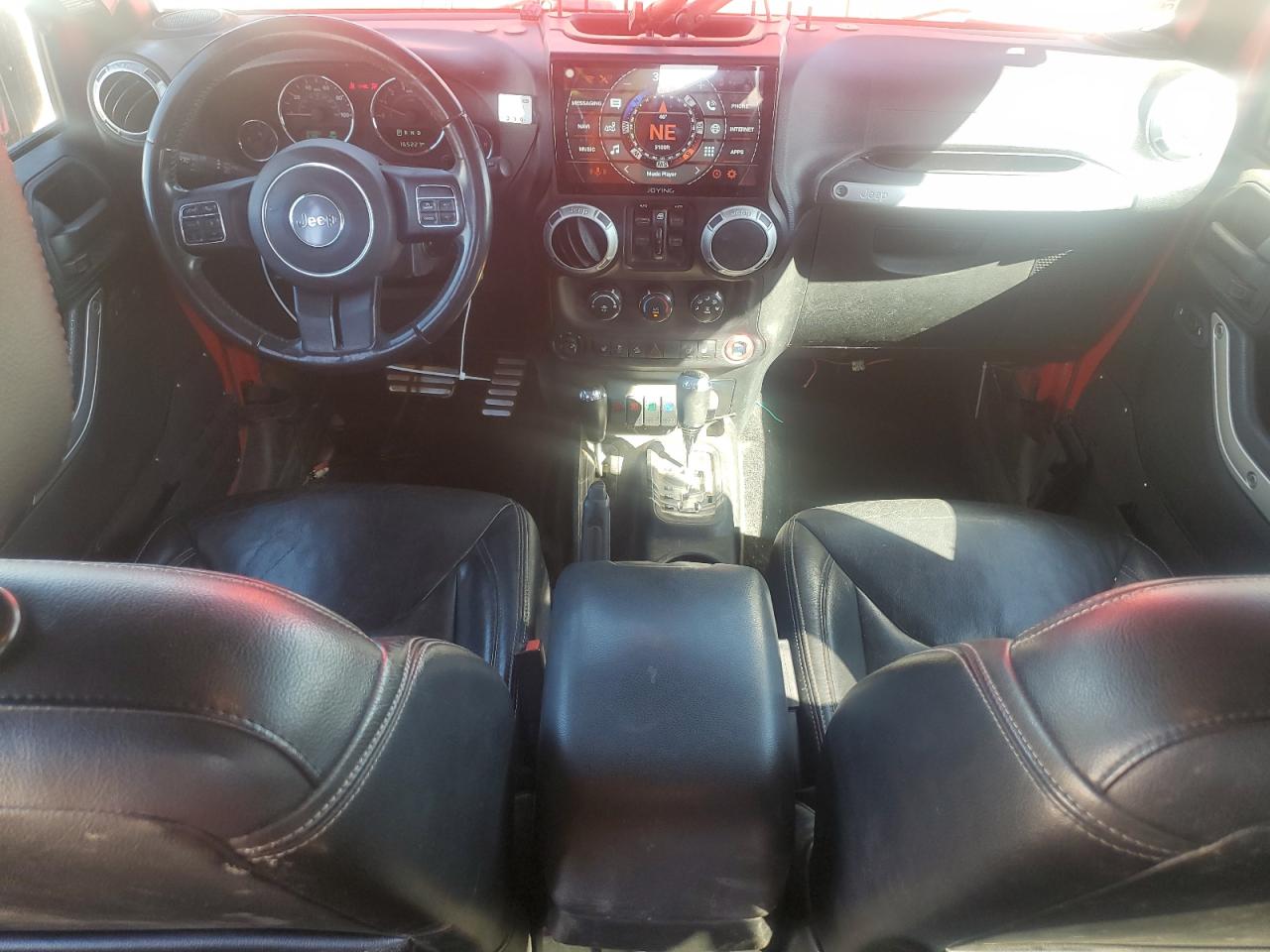 2016 Jeep Wrangler VIN 1C4BJWFGXGL183011 Copart auction photo, front end / undercarriage damage thumbnail 8