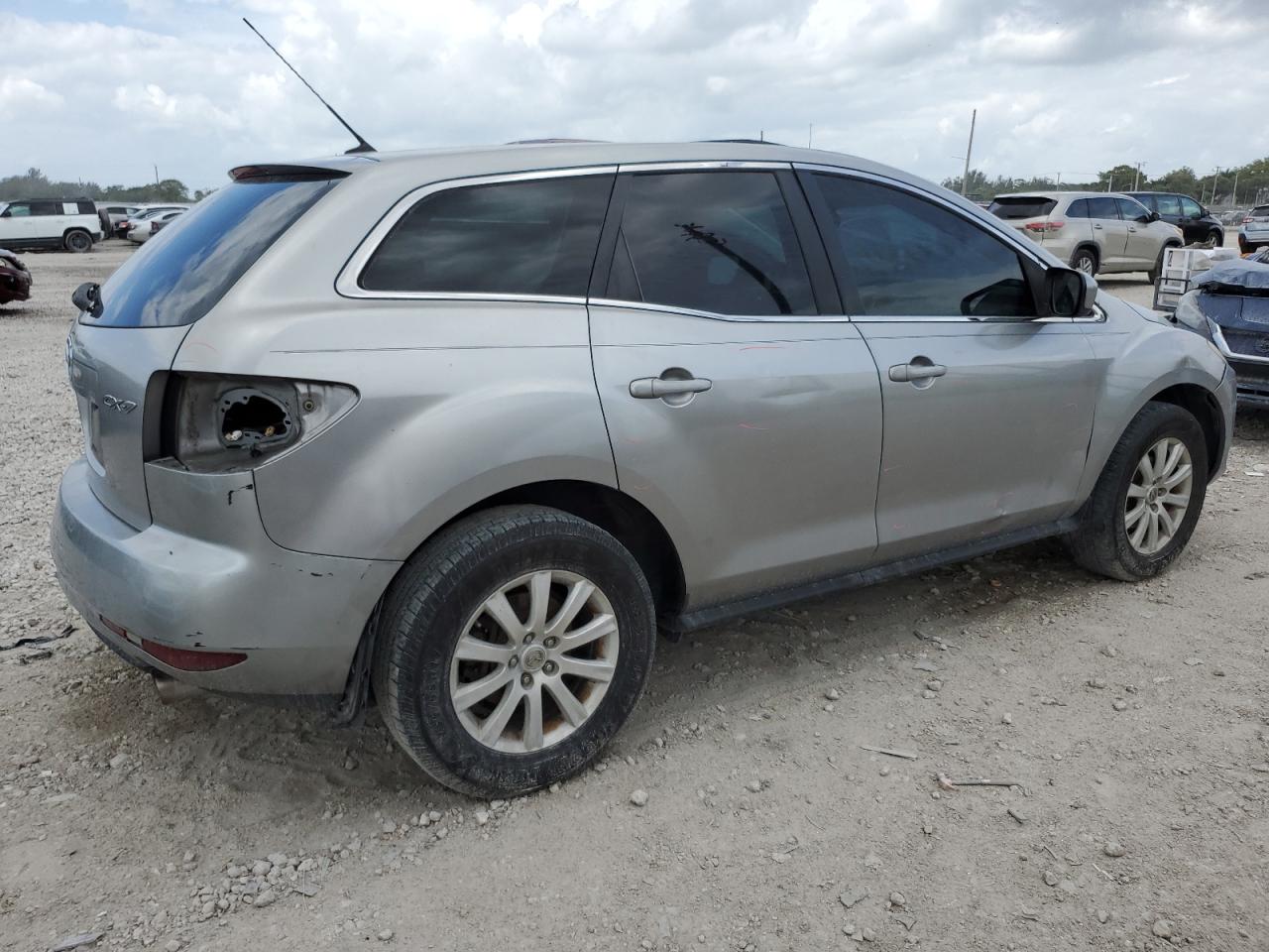 2010 Mazda CX-7 VIN JM3ER2W52A0322206 Copart auction photo, rear end / minor dent/scratches damage thumbnail 3