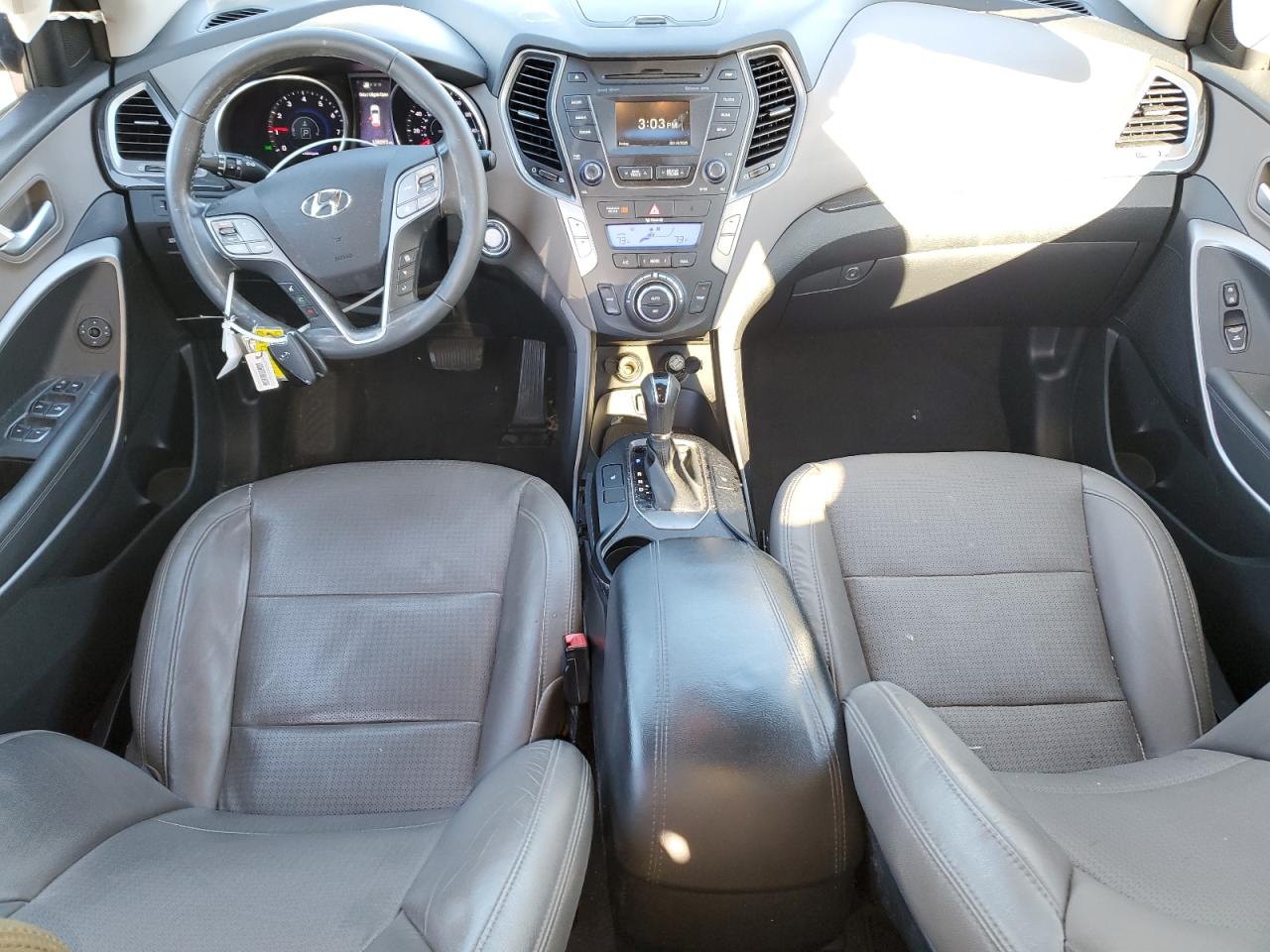 2016 Hyundai Santa Fe VIN 5XYZUDLBXGG372742 Copart auction photo, rear end / side damage thumbnail 8