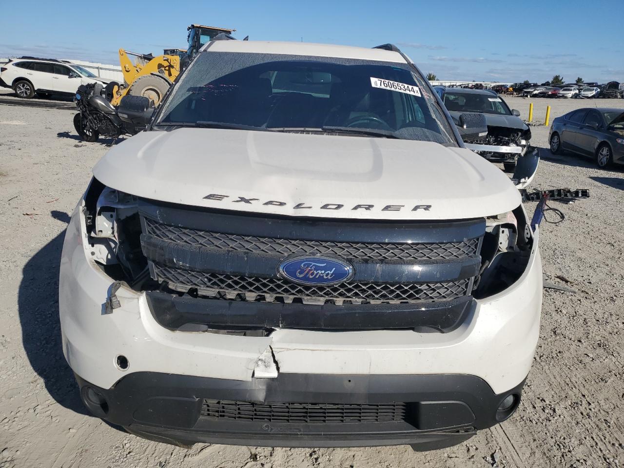 2015 Ford Explorer VIN 1FM5K8GT9FGA24680 Copart auction photo, front end damage thumbnail 5
