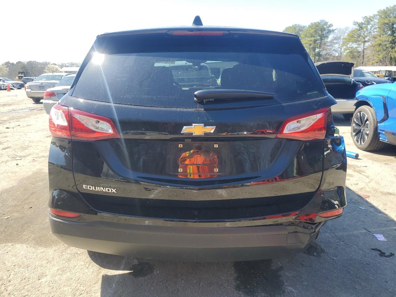 2020 Chevrolet Equinox VIN 2GNAXHEV1L6109198 Copart auction photo, rear end damage thumbnail 6