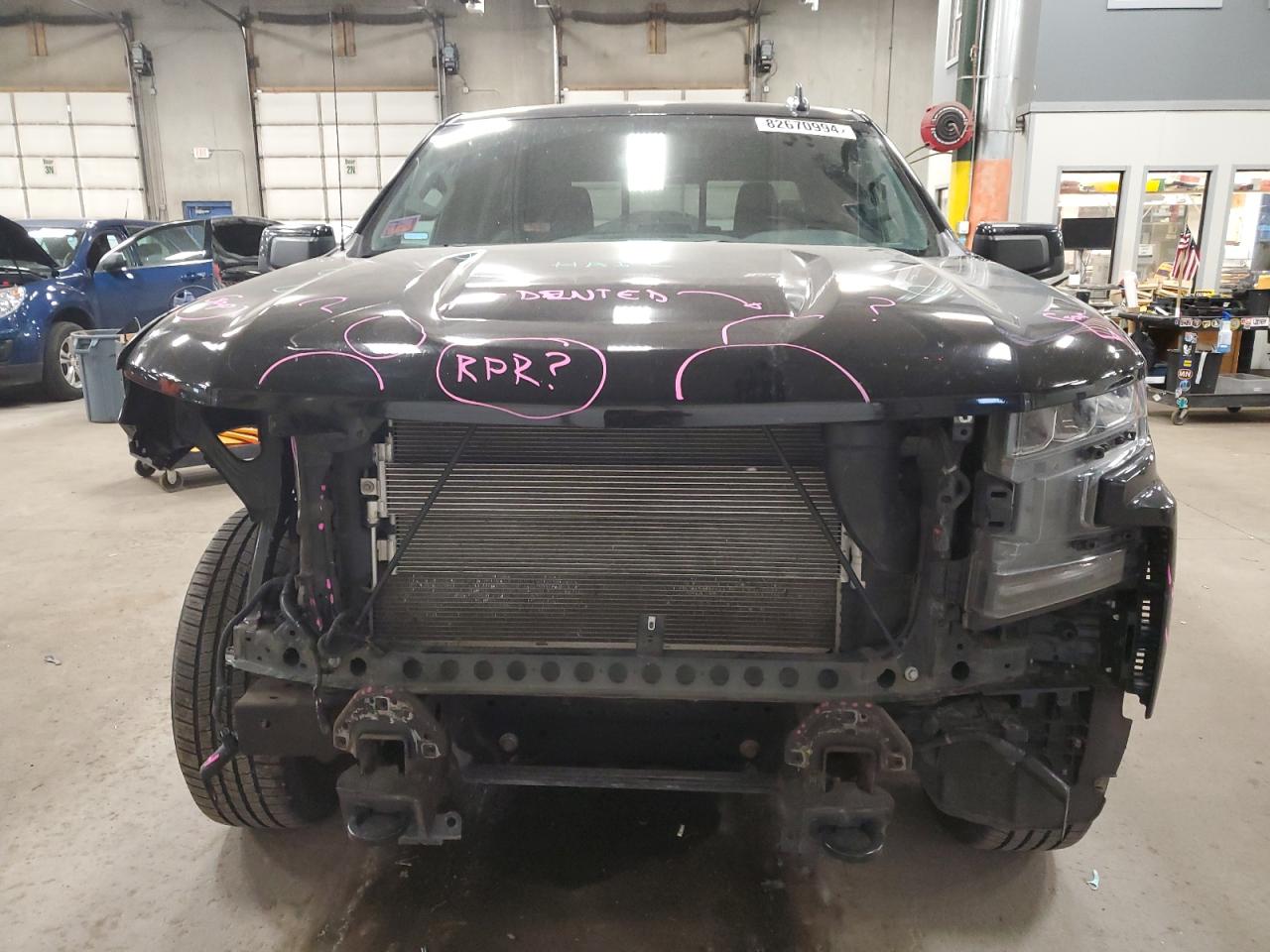 2019 Chevrolet Silverado VIN 3GCUYEED3KG231377 Copart auction photo, all over / hail damage thumbnail 5