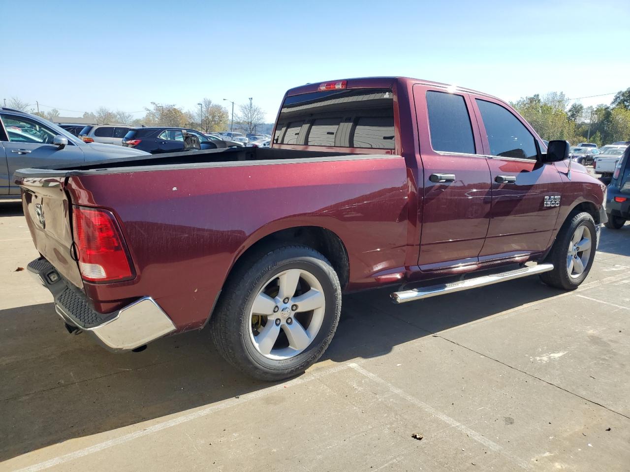 2016 RAM 1500 VIN 1C6RR6FG9GS404876 Copart auction photo, rear end damage thumbnail 2
