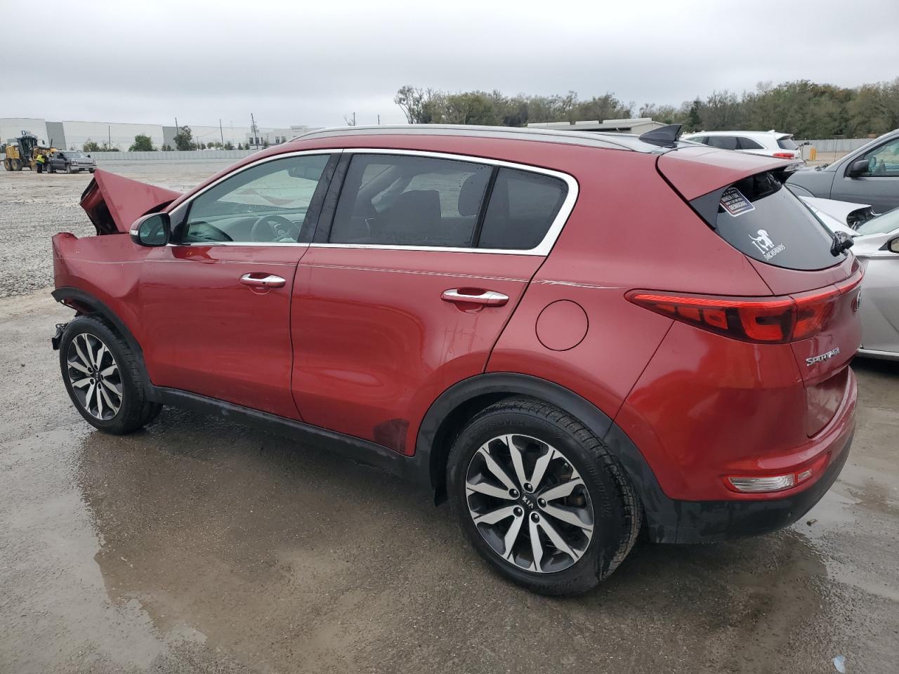 2017 KIA Sportage VIN KNDPN3AC6H7158260 Copart auction photo, front end damage thumbnail 2
