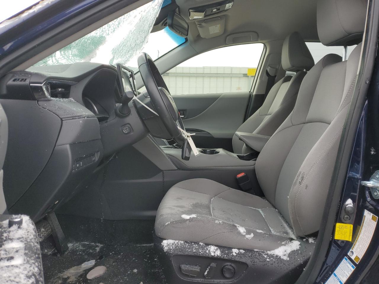 2021 Toyota Venza VIN JTEAAAAH9MJ046319 Copart auction photo, rollover / all over damage thumbnail 7