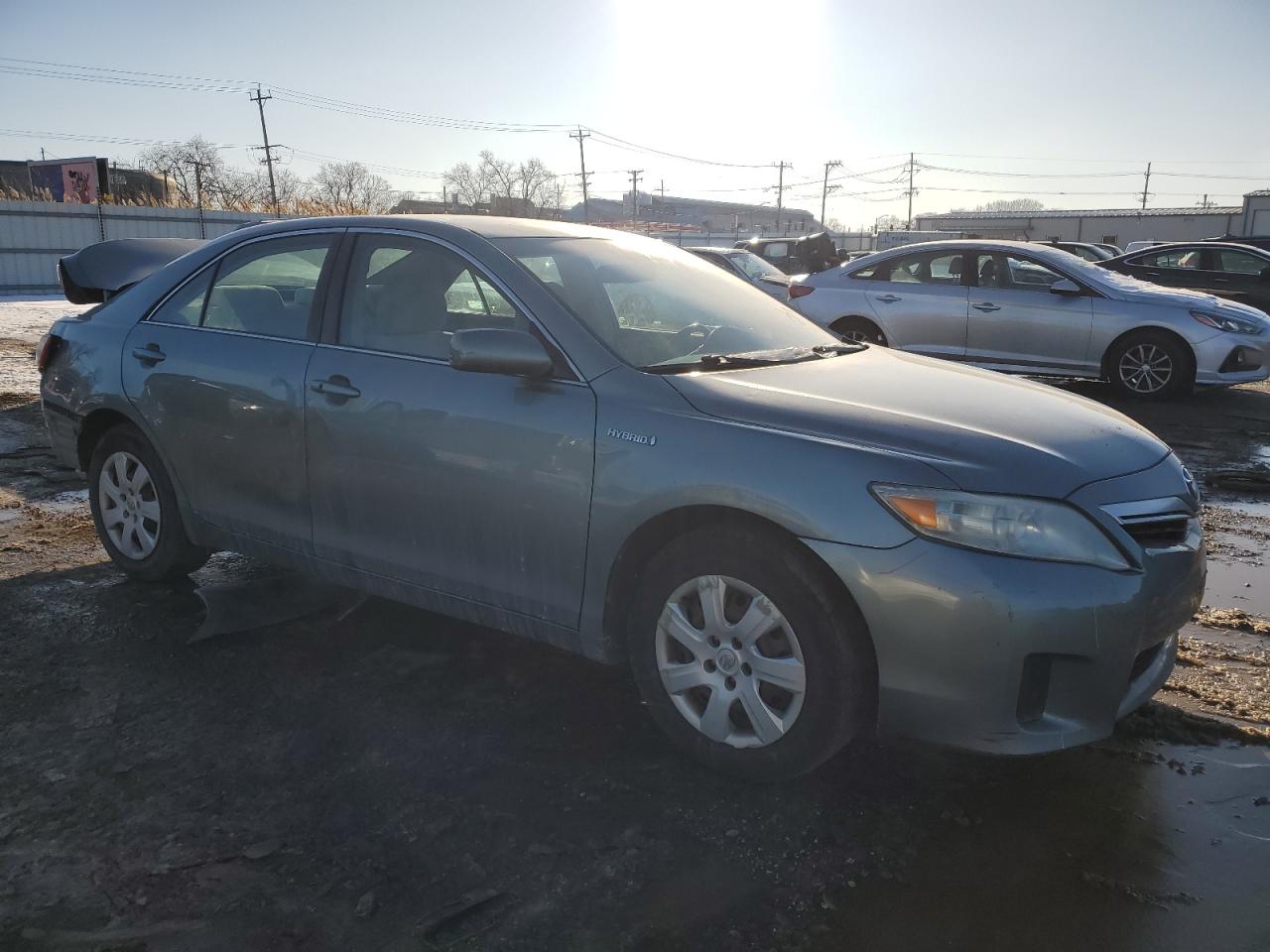 2011 Toyota Camry VIN 4T1BB3EK6BU136039 Copart auction photo, rear end / side damage thumbnail 4