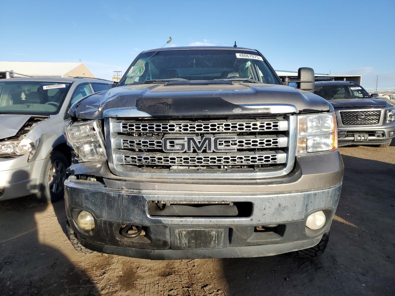 2012 GMC Sierra VIN 1GT121EG0CF183833 Copart auction photo, rollover damage thumbnail 5