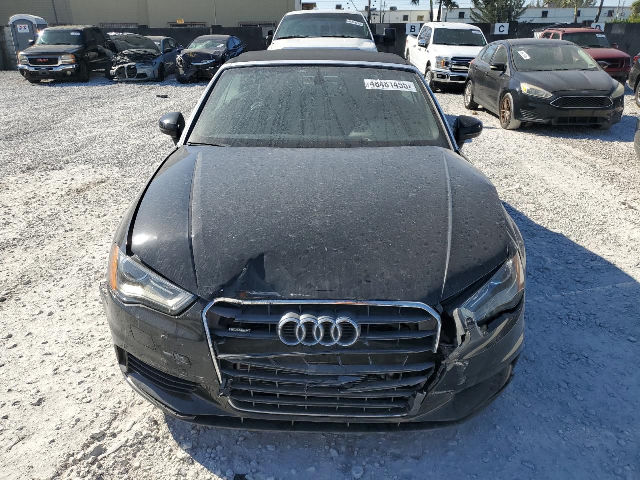2015 Audi A3 VIN WAU3FLFF7F1037667 Copart auction photo, front end damage thumbnail 5
