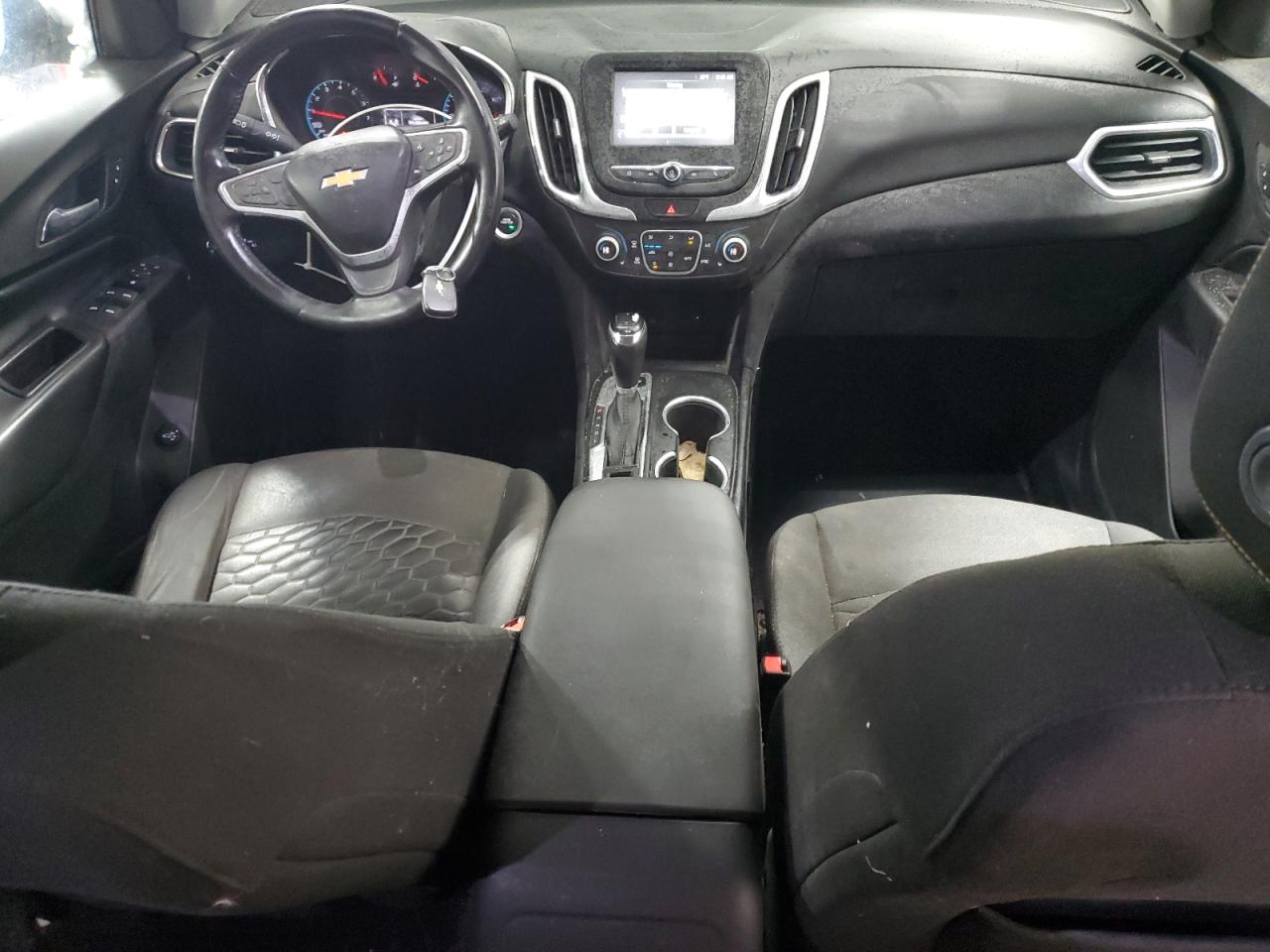 2018 Chevrolet Equinox VIN 2GNAXTEX4J6145369 Copart auction photo, side / front end damage thumbnail 8