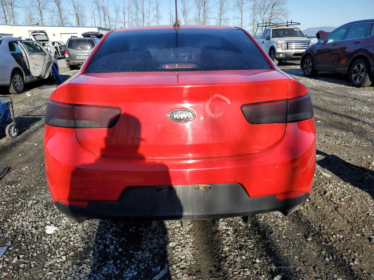 2011 KIA Forte VIN KNAFW6A3XB5338870 Copart auction photo, side damage thumbnail 6