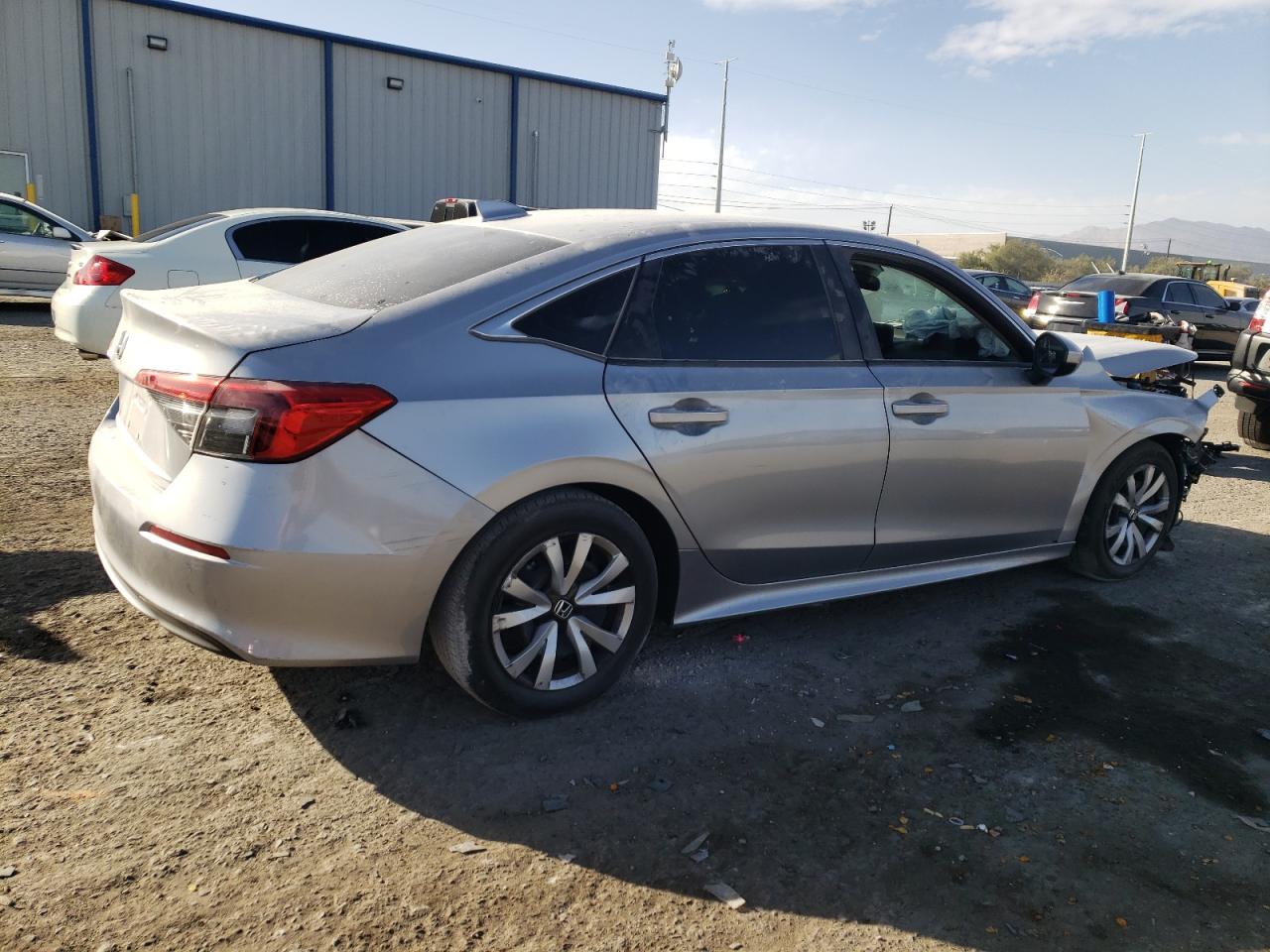 2022 Honda Civic VIN 2HGFE2F27NH509412 Copart auction photo, front end damage thumbnail 3
