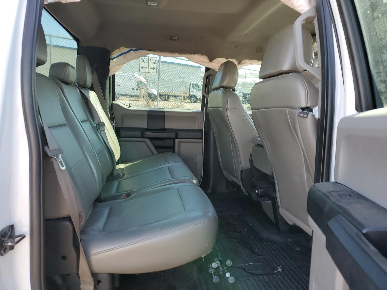2017 Ford F350 VIN 1FT7W3BT3HEE26995 Copart auction photo, side / front end damage thumbnail 10