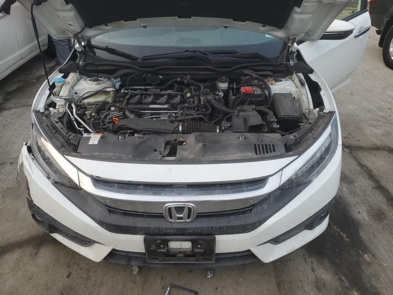 2018 Honda Civic VIN JHMFC1F9XJX002486 Copart auction photo, front end damage thumbnail 11